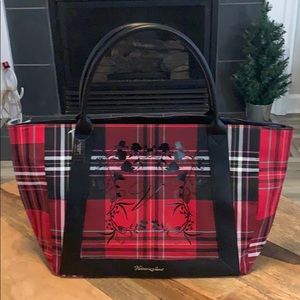 Victoria Secret plaid tote